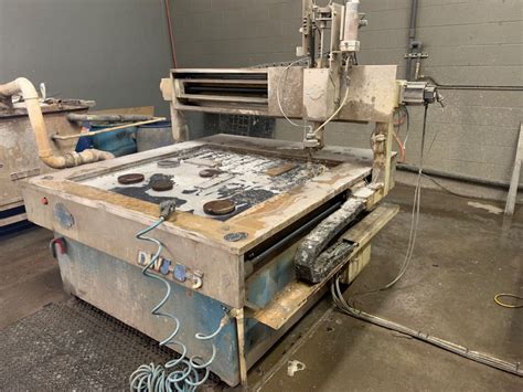 cnc machine water|4x4 water jet table.